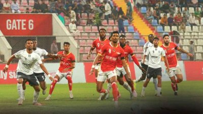 দুই দলের ম্যাচের ফাইল ছবি।