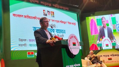 কথা বলছেন সালাহ উদ্দিন আহমদ