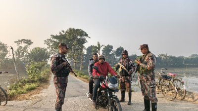 সীমান্তে বিজিবির তল্লাশি