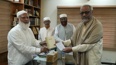 জামায়াতে ইসলামীর আমির ডা. শফিকুর রহমানের সঙ্গে সাক্ষাৎ করেন আক্তারুজ্জামান
