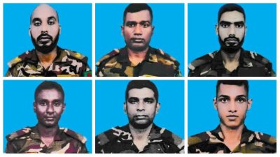 মাসুদ রানা, মমিনুল ইসলাম,  শামীম রেজা, শান্ত মন্ডল, মোহাম্মদ জাহাঙ্গীর আলম ও সবুজ মিয়া