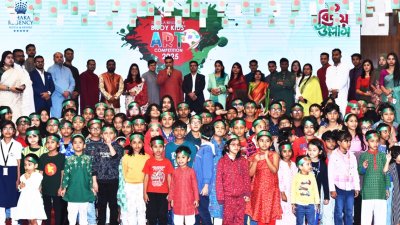 বিজয় দিবস উপলক্ষে ঢাকা রিজেন্সিতে শিশুদের চিত্রাঙ্কন প্রতিযোগিতা