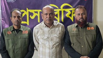 গ্রেফতার জাহিদ হোসেন মিলন