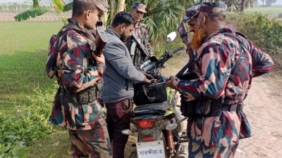 নজরদারি ও তল্লাশি কার্যক্রম বৃদ্ধি করেছে বিজিবি