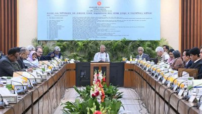 একনেক বৈঠকে সভাপতিত্ব করেন প্রধান উপদেষ্টা ড. মুহাম্মদ ইউনূস