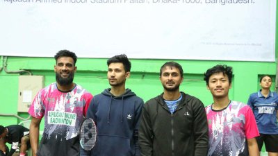 দ্বৈতের কোয়ার্টারে বাংলাদেশের চার দল