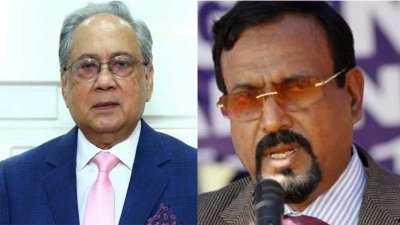 আনিসুল ইসলাম মাহমুদ ও এবিএম রুহুল আমিন হাওলাদার