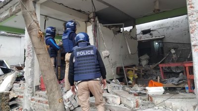 শুক্রবার সকালে বিস্ফোরণের ঘটনা ঘটে