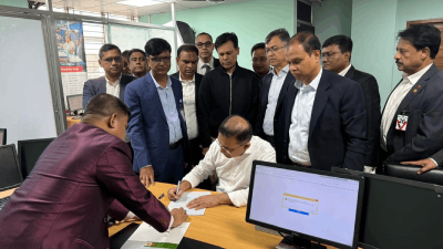 নির্বাচন কমিশনে তারেক রহমান