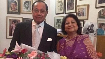 ব্যারিস্টার মওদুদ আহমদ ও হাসনা জসীম উদদীন মওদুদ