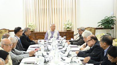 উপদেষ্টা পরিষদের বিশেষ বৈঠক