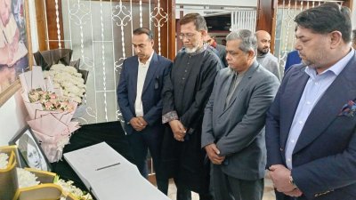 গুলশান কার্যালয়ে বাফুফে প্রতিনিধিদল