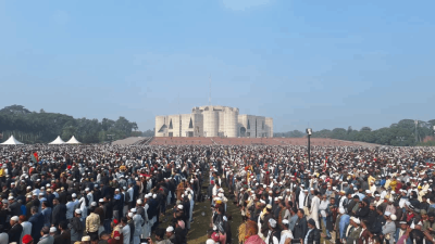 খালেদা জিয়ার জানাজা