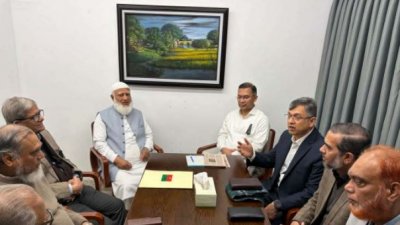 তারেক রহমানকে সান্ত্বনা জানালেন জামায়াতের আমির ডা. শফিক