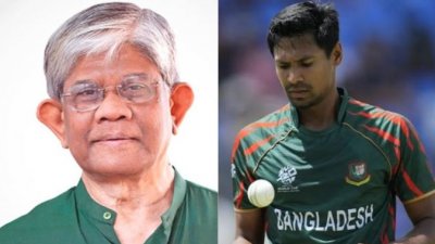 অর্থ উপদেষ্টা ড. সালেহউদ্দিন আহমেদ ও মোস্তাফিজুর রহমান