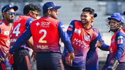 জয় নিয়ে মাঠ ছেড়েছে শান্তর নেতৃত্বাধীন রাজশাহী।