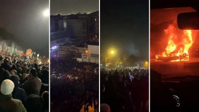 ইরানজুড়ে ছড়িয়ে পড়েছে বিক্ষোভ। ছবি: এক্স