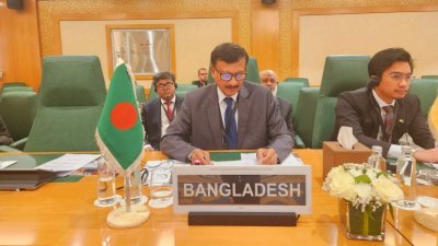 ওআইসি পররাষ্ট্রমন্ত্রীদের কাউন্সিলে পররাষ্ট্র উপদেষ্টা মো. তৌহিদ হোসেন