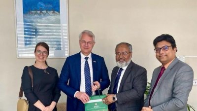 পররাষ্ট্র সচিবের সঙ্গে সাক্ষাৎ করেন ফিনল্যান্ডের রাষ্ট্রদূত
