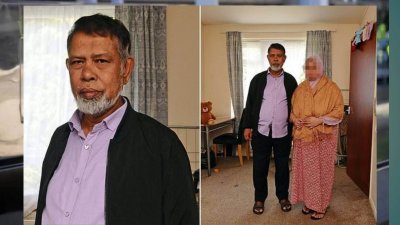 ৫৯ বছর বয়সী প্রবাসী বাংলাদেশি শহিদুল হক