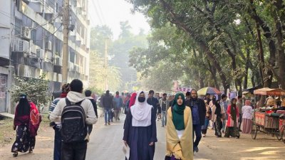 ‎রাজশাহী বিশ্ববিদ্যালয়ে ভর্তি পরীক্ষা চলছে