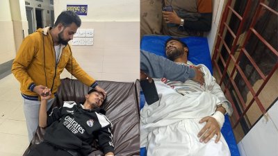 আহত দুই জনের চিকিৎসা চলছে