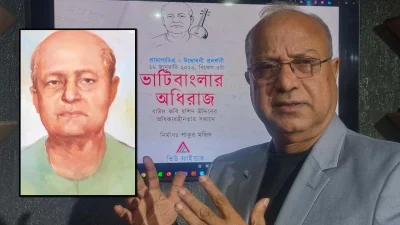 ইনসার্টে বাউল রশিদ উদ্দিন, ডানে শাকুর মজিদ