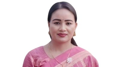 খাগড়াছড়ি আসনের স্বতন্ত্র প্রার্থী জিরুনা ত্রিপুরা