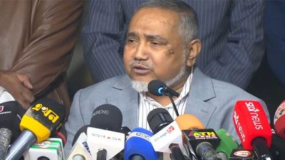বাংলাদেশ জামায়াতে ইসলামীর নায়েবে আমির ডা. সৈয়দ আব্দুল্লাহ মো. তাহের। ছবি: সংগৃহীত