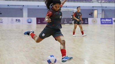 নেপালকে উড়িয়ে দিলো সাবিনা-কৃষ্ণারা