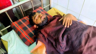 হাসপাতালে ভর্তি করা হয়েছে হুসাইন আহমেদকে