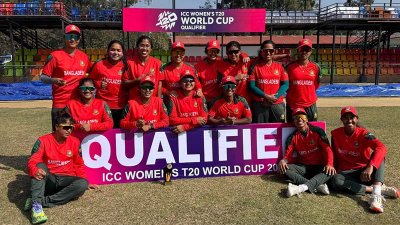 রান পেলেন নিগার, স্কটল্যান্ডকে উড়িয়ে  বাংলাদেশের ছয়ে ছয়