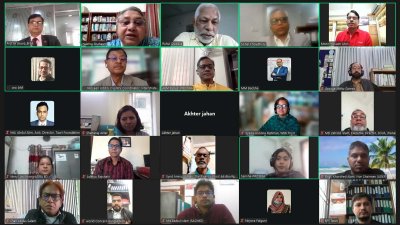 ‘অসংক্রমাক রোগ মোকাবেলায় নিরাপদ খাদ্য এবং আমাদের করণীয়’ শীর্ষক ওয়েবিনারে বক্তারা