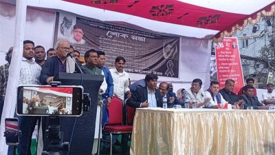 কথা বলছেন রুহুল কবির রিজভী