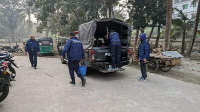 নড়িয়ায় যৌথ বাহিনীর অভিযান