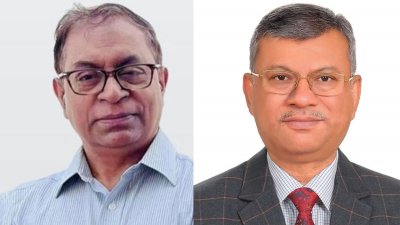 বিএনপি সমর্থিত ওয়ার্কার্স পার্টির প্রার্থী সাইফুল হক ও স্বতন্ত্র প্রার্থী সাইফুল আলম নীরব
