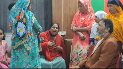 নিহতের স্বজনদের আহাজারি