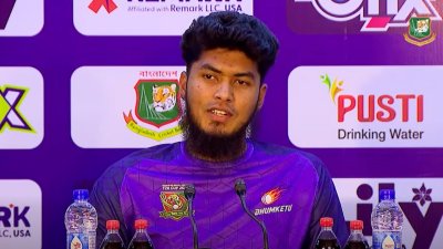 রিশাদ হোসেন। ছবি: বাংলা ট্রিবিউন