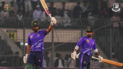 ফিফটি পেয়েছেন সাইফ, লিটন।