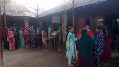 চট্টগ্রামের একটি ভোটকেন্দ্রে/ফাইল ছবি