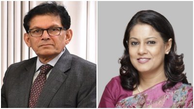 ড. খলিলুর রহমান ও সৈয়দা রিজওয়ানা হাসান (ফাইল ফটো)
