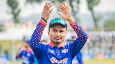 নেপাল অধিনায়ক রোহিত পাউডেল।