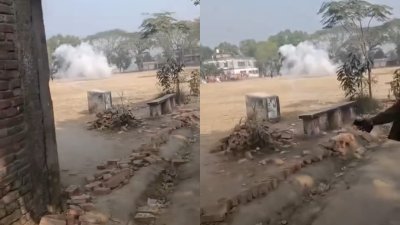 ভোটকেন্দ্রে ককটেল বিস্ফোরণ