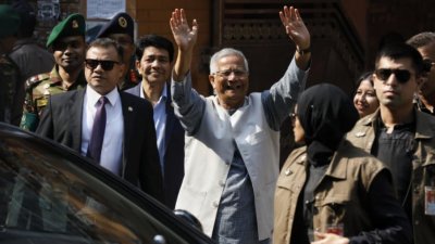 ভোটের দিন প্রধান উপদেষ্টা অধ্যাপক ড. মুহাম্মদ ইউনূস