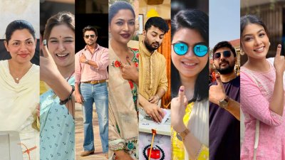 ভোটের মাঠে দিনভর উজ্জ্বল ছিলেন যে শিল্পীরা