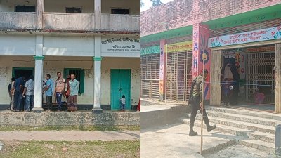 দুপুরের পরও গোপালগঞ্জের ভোটকেন্দ্রে ভোটার উপস্থিতি কম