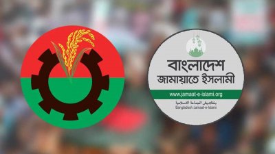 জামায়াতে ইসলামী ও বিএনপির লোগো