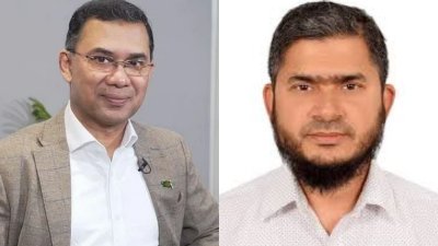 তারেক রহমান ও ডা. খালিদুজ্জামান (কোলাজ)