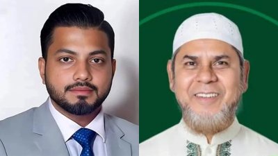 ইশরাক হো‌সেন ও সৈয়দ জয়নুল আবে‌দিন।