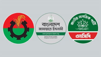 বিএনপি, জামায়াত ও এনসিপি